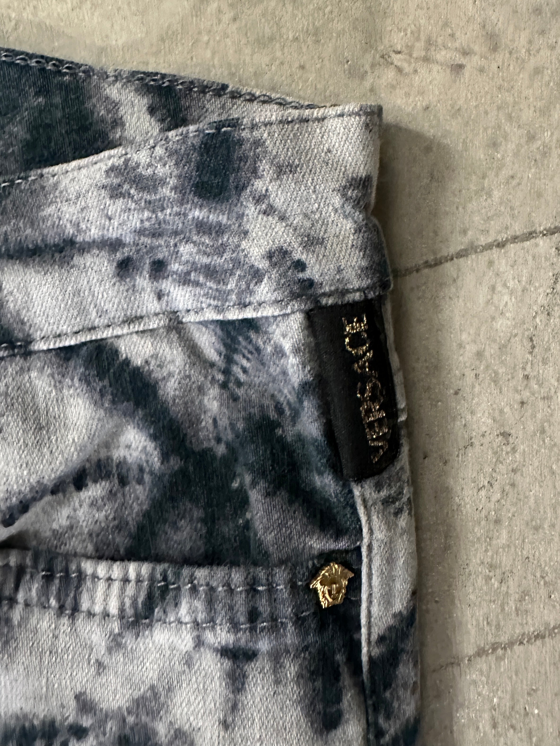 VERSACE - 2000s STRAIGHT FIT JEANS