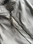 ROBERTO CAVALLI - 2000s BIKER JACKET WITH LACE UP DETAIL AT CUFF