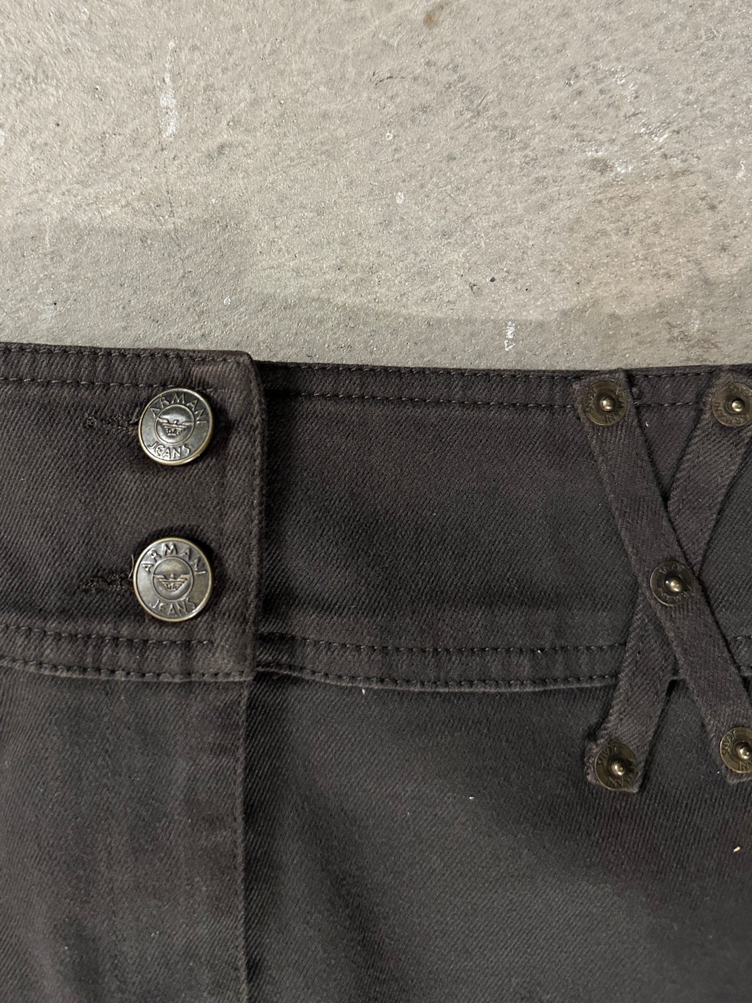 ARMANI JEANS  - 1990s CARGO MINI SKIRT