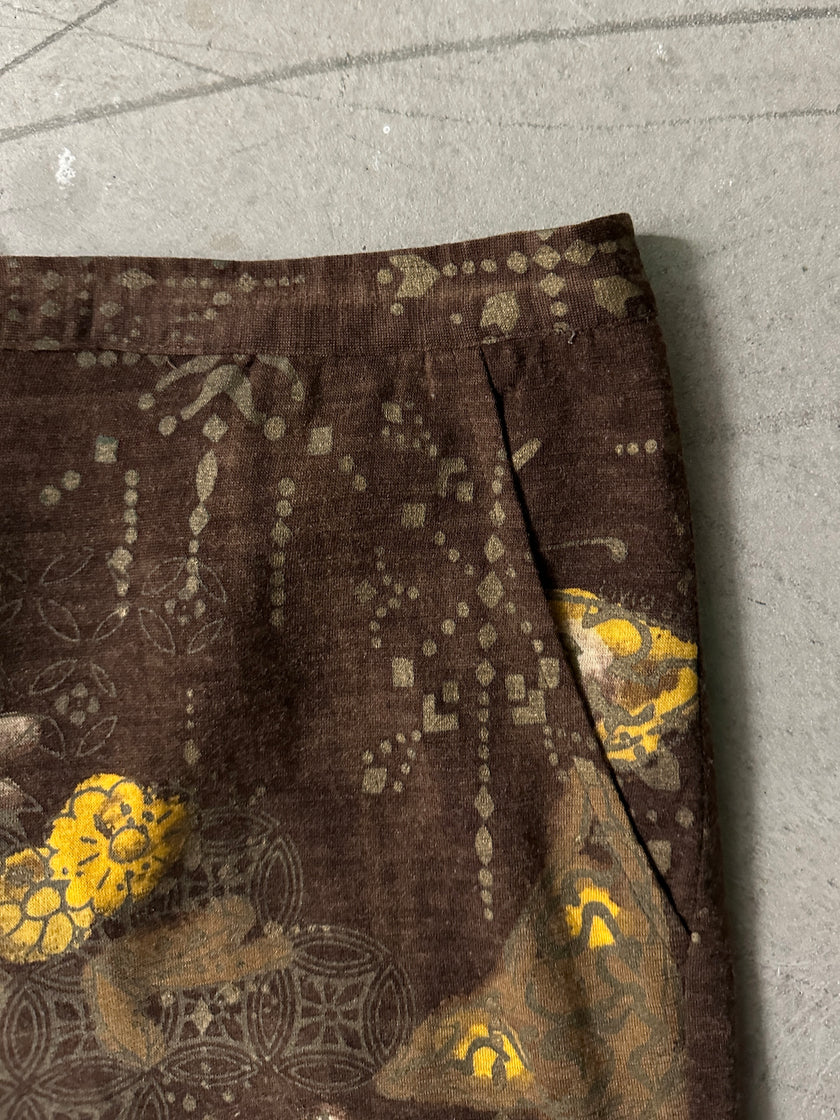 VINTAGE CO-ORD SET - SHIRT AND SKIRT