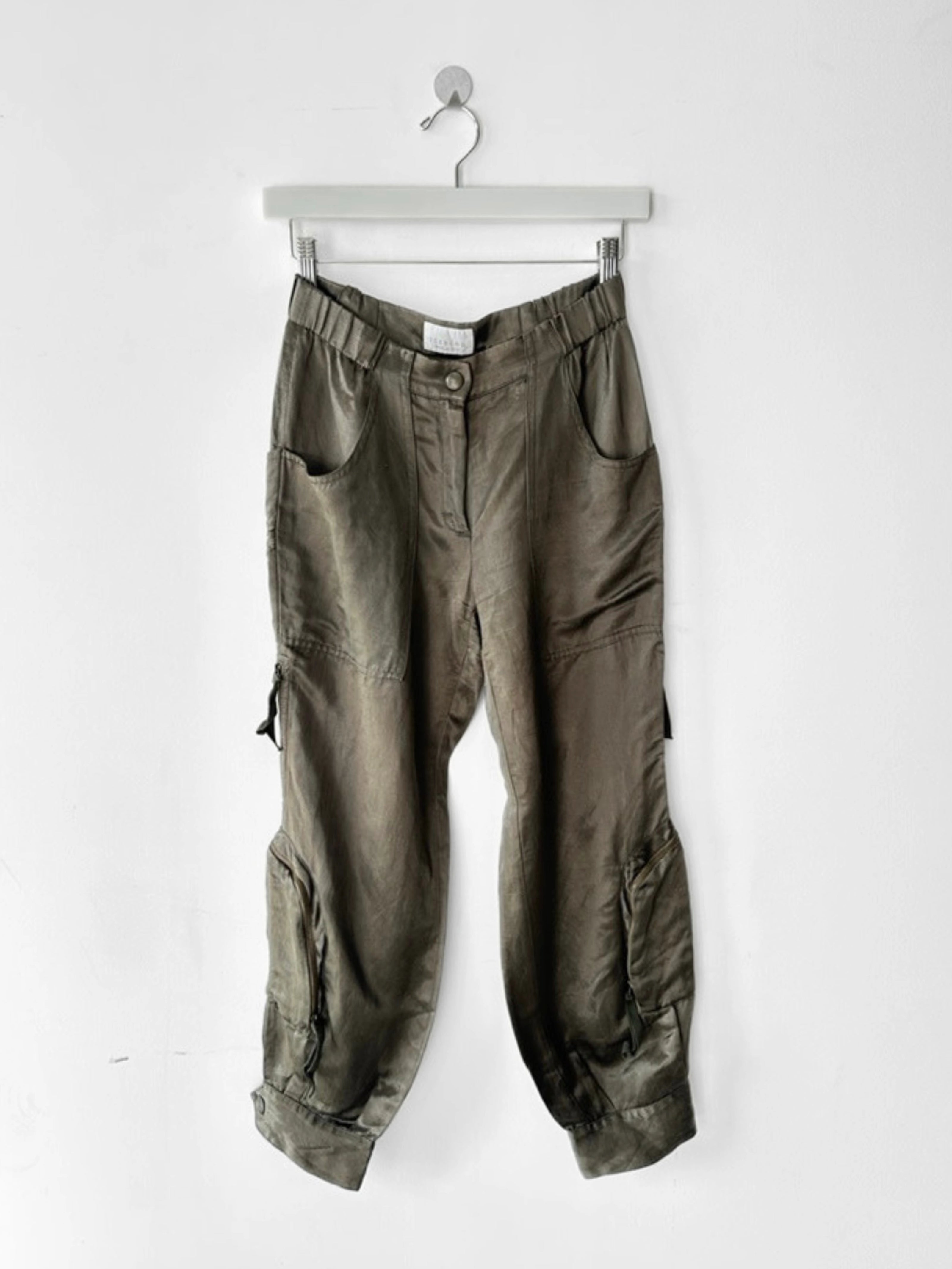 ICEBERG - early 2000s CROPPED CARGO TROUSERS
