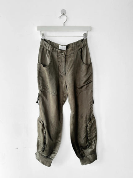 ICEBERG - early 2000s CROPPED CARGO TROUSERS