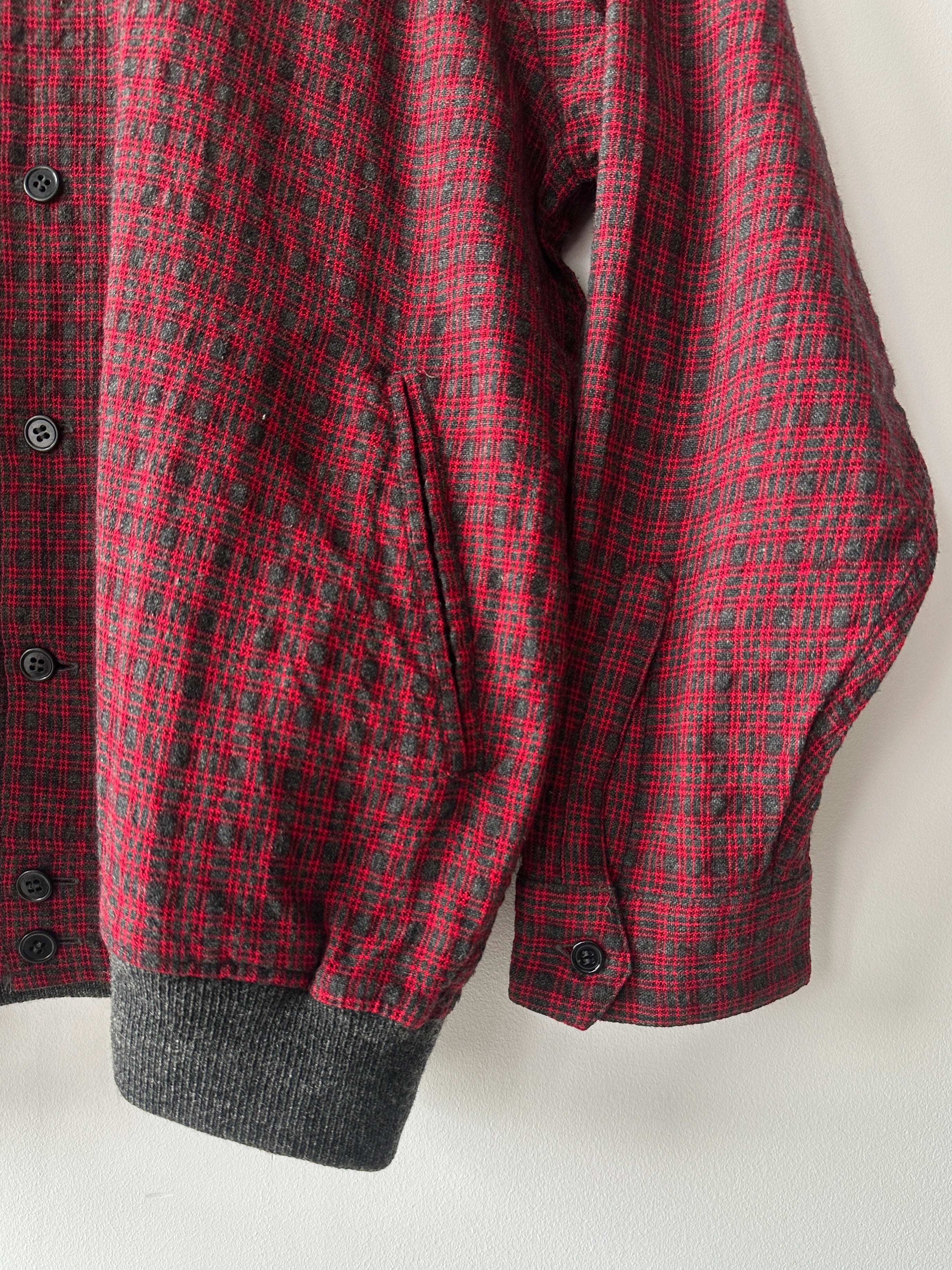YOHJI YAMAMOTO Y'S MEN - F/W 1986 BOXY FIT CHECKED SHIRT