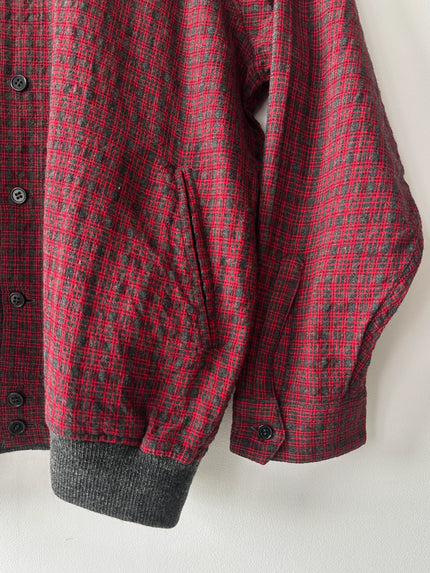 YOHJI YAMAMOTO Y'S MEN - F/W 1986 BOXY FIT CHECKED SHIRT