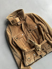 DSQUARED2 - F/W 2004 CORDUROY BELTED MULTI POCKET JACKET