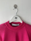 GAETANO NAVARRA - 1990s CROP FIT KNIT TOP WITH V CUT HEM