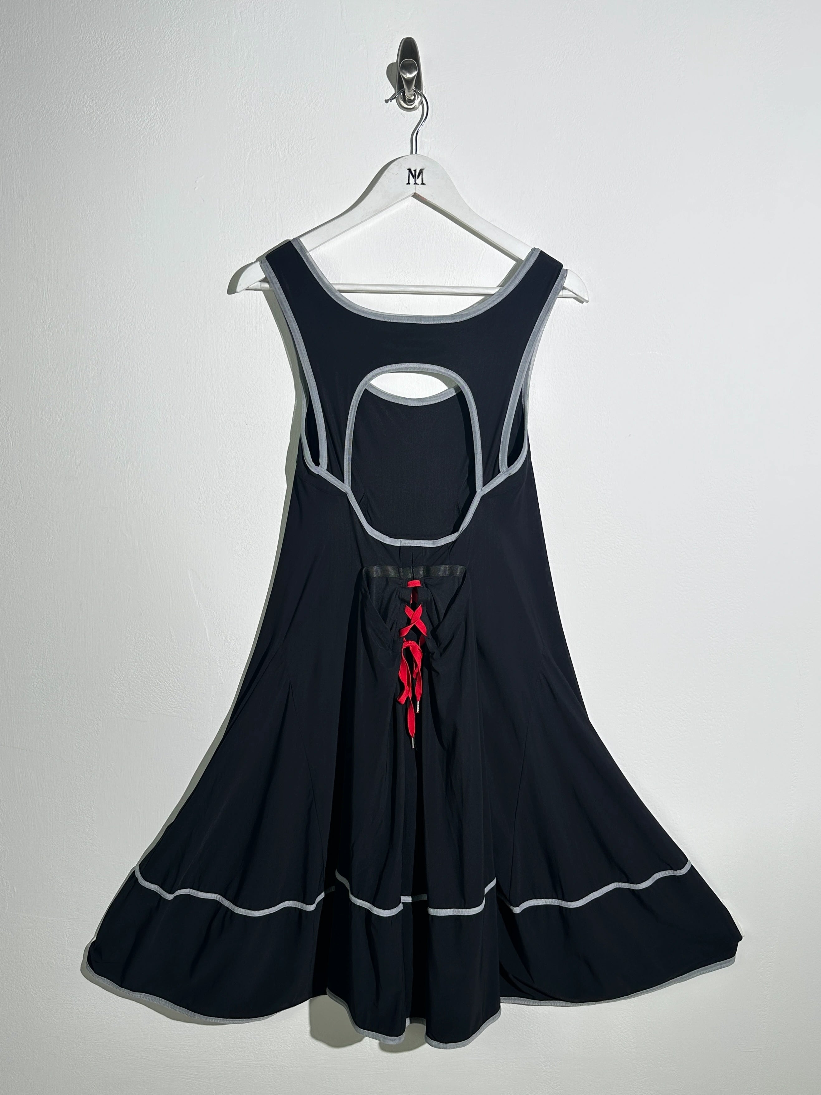 MARITHÉ + FRANÇOIS GIRBAUD - early 2000s DRESS WITH CUT OUT BACK