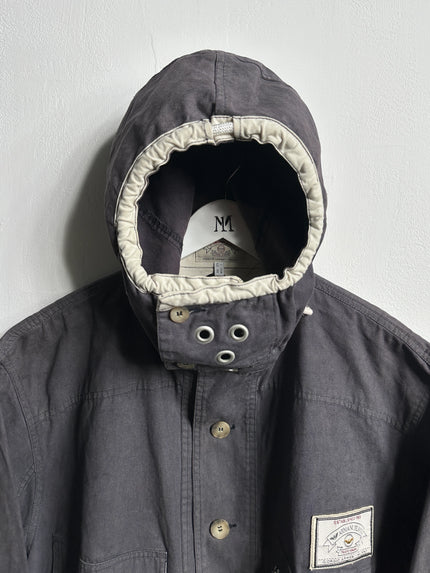 ARMANI JEANS - 1990s GUNNER SMOCK COTTON JACKET