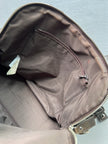 YOHJI YAMAMOTO Y'SACCS - 1990s 2 IN 1 LEATHER AND NYLON BAG