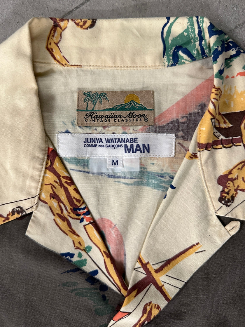 JUNYA WATANABE- COMME DES GARÇONS - SS 2003 ARCHIVE HAWAIIAN MOON SHIRT