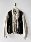 DIESEL - 1980s 2 in 1 BOMBER JACKET WITH LAYERED ZIPPED VEST