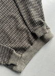 ISSEY MIYAKE - 1980s V NECK CHUNKY KNIT BOXY FIT JUMPER