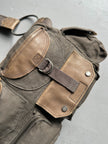 DIESEL SPARE PARTS - 2000s WAXED CANVAS CARGO BAG