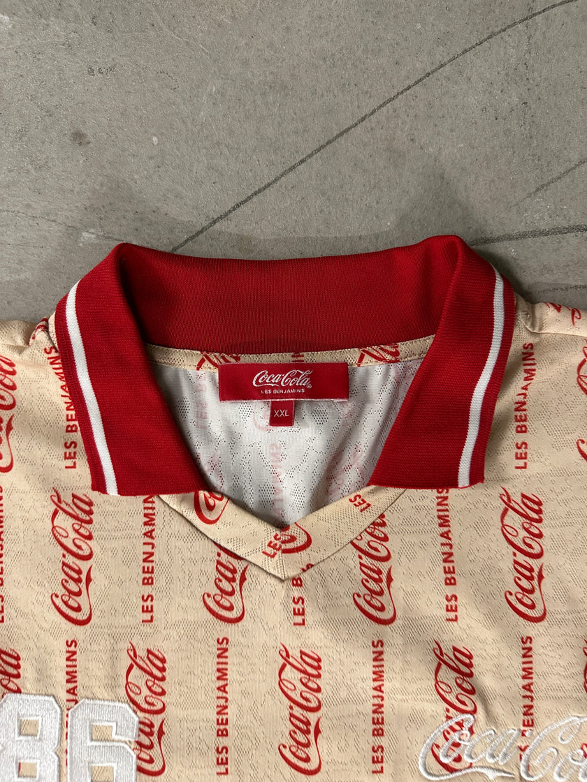 LES BENJAMINS X COCACOLA - POLO SHIRT