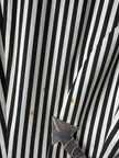 ISSEY MIYAKE - F/W 1995 TAILCOAT STRIPED BLAZER
