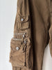 CERRUTI 1881 - 1980s DISTRESSED CARGO TROUSERS