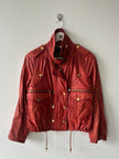 GUCCI - S/S 2009 ROLLED UP SLEEVE SOFT LEATHER BIKER JACKET