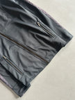 DIESEL - 2000s HOODED SWEATER WITH DIAGONAL ZIP CLOSURE