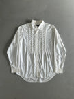 ISSEY MIYAKE - S/S 2005 KNOT FRONT PANEL LONG SLEEVE SHIRT