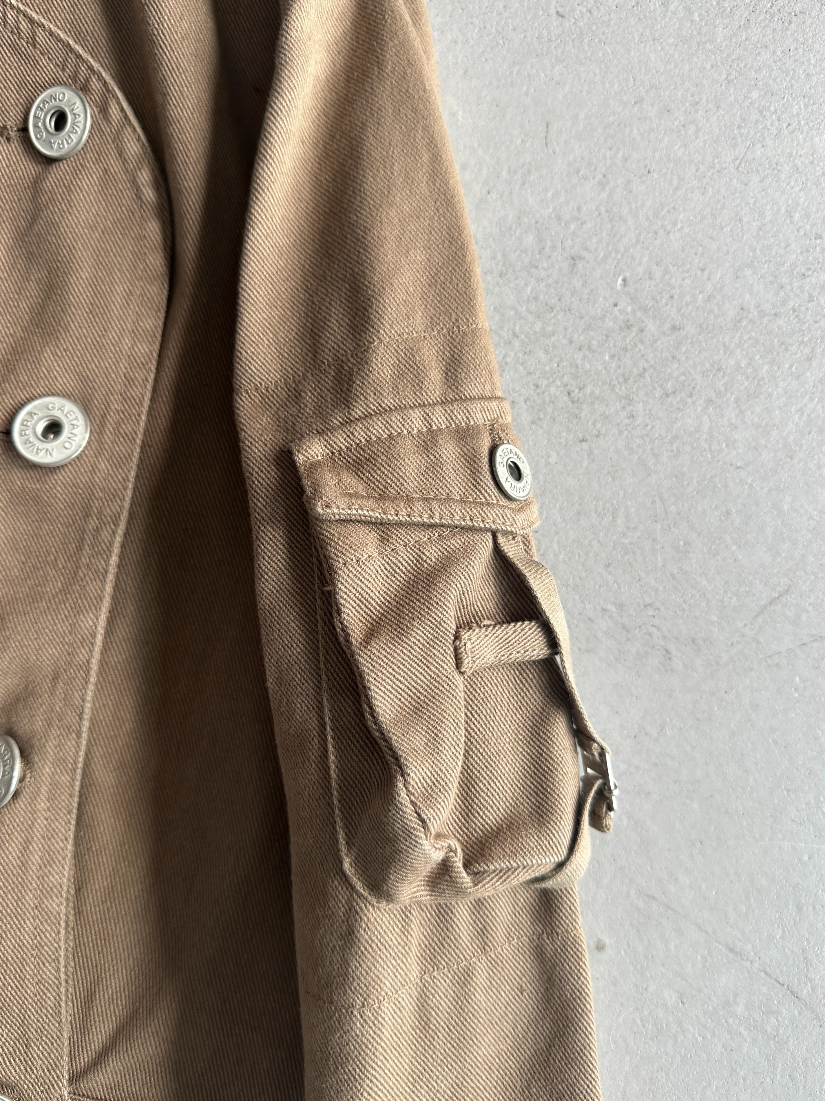 GAETANO NAVARRA - S/S 2006 CROP FIT DOUBLE BREASTED JACKET