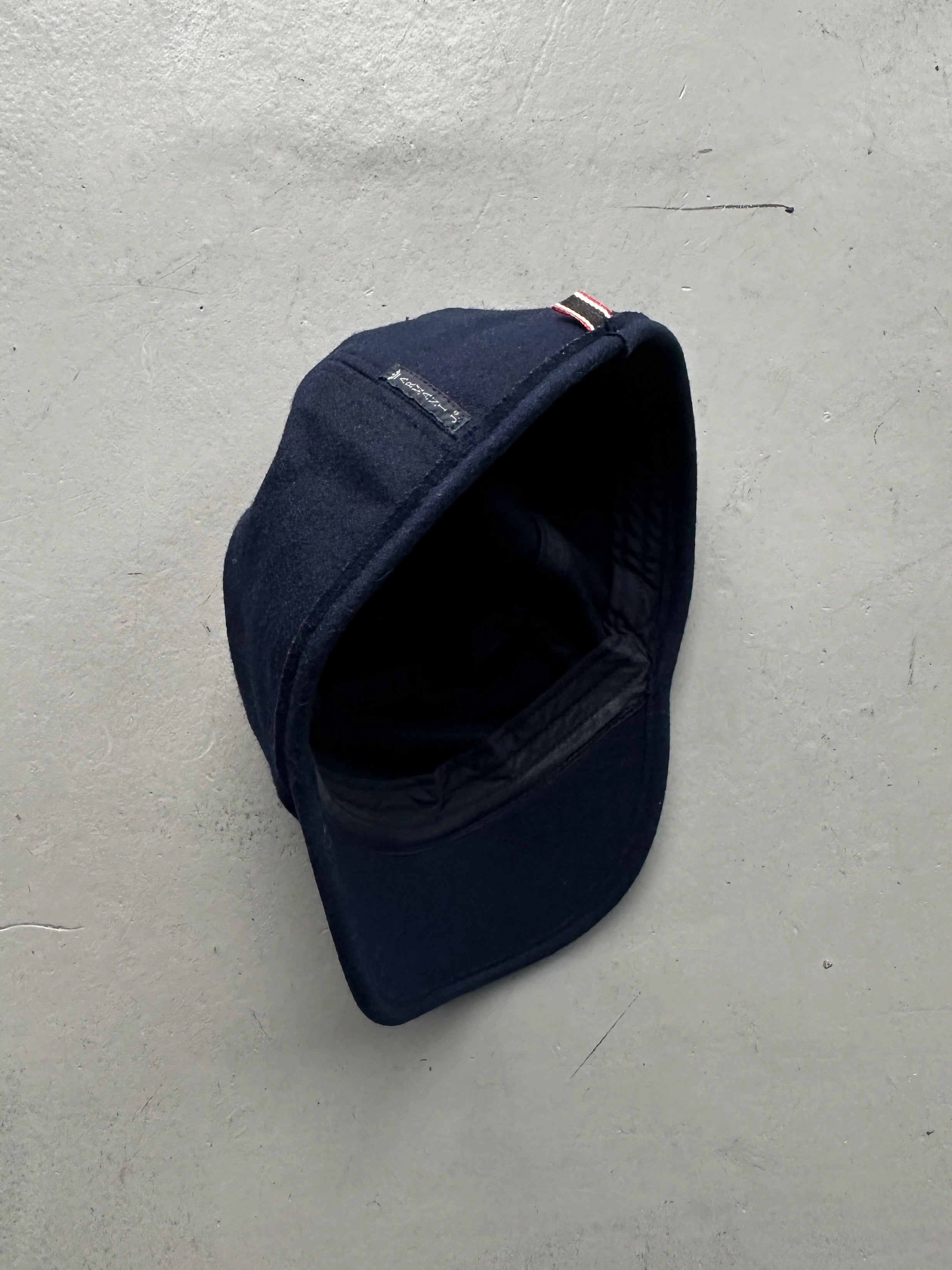 ARMANI JEANS - early 2000s WOOL FIELD CAP