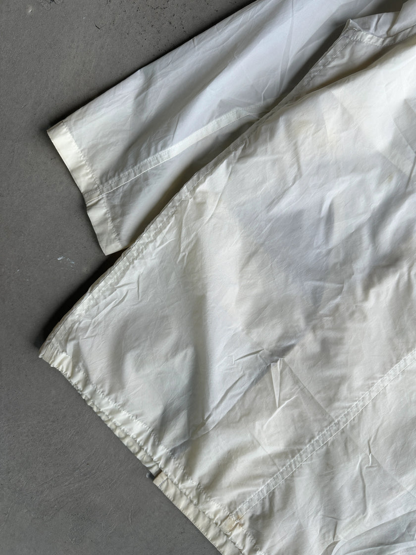 JEAN PAUL GAULTIER JPG  - 1980s SAFE SEX DOUBLE BREASTED NYLON JACKET