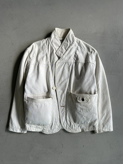 MARITHÉ + FRANÇOIS GIRBAUD - 1980s BOXY FIT DENIM BOMBER JACKET