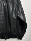 EMPORIO ARMANI - 1980s LEATHER BOMBER JACKET