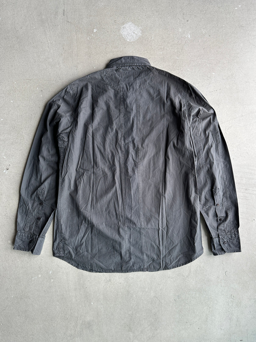 MARLBORO CLASSICS - 1990s STRIPED SHIRT