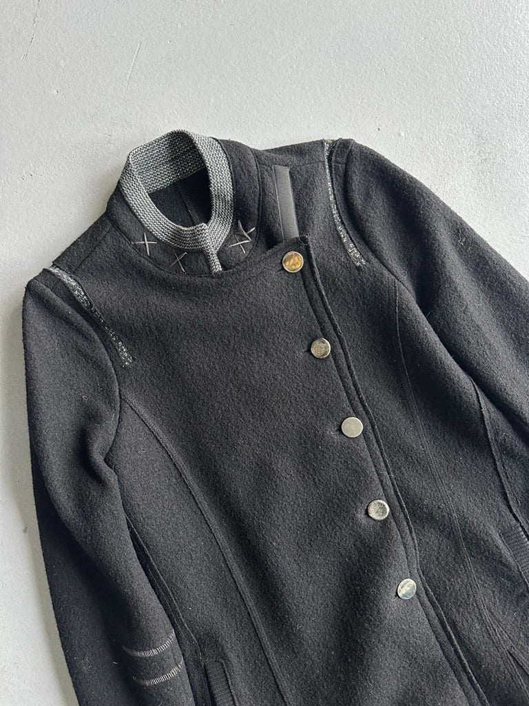 MARITHÉ + FRANÇOIS GIRBAUD - 2000s BALLOON WOOL COAT