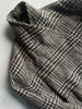 VALENTINO - 1980s BOXY FIT SHAWL COLLAR DOUBLE BREASTED PLAID JACKET