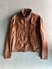 1980s MULTI POCKET LEATHER JACKET