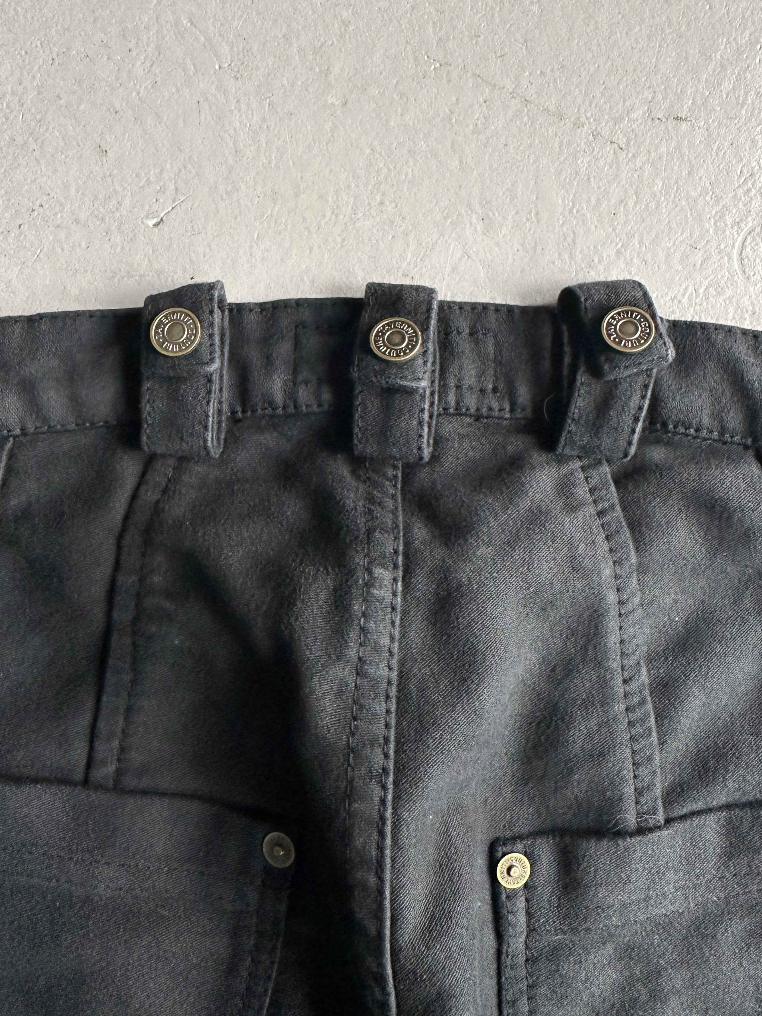 JIMMY TAVERNITI - late 1990s BONDAGE LOW WAIST TROUSERS