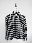 AGNÈS B. - 2000s CRINKLED ZIPPED SHIRT