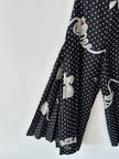 LOEWE - S/S 2018 POLKA DOT CULOTTES TROUSERS WITH SIDE PLEATS