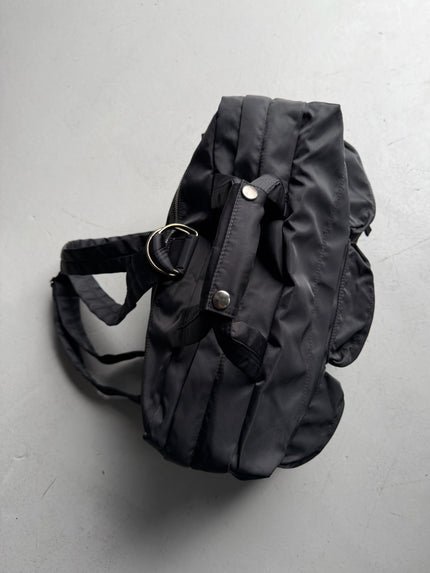 JEAN PAUL GAULTIER - 1990s 2 IN 1 NYLON BAG BACKPACK
