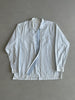 COMME DES GARÇONS - F/W 2009 OVERSIZED STRIPED SHIRT WITH ZIP CONTRASTING PANEL