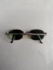 GIORGIO ARMANI -  1990s OVAL SUNGLASSES WITH METAL FRAME