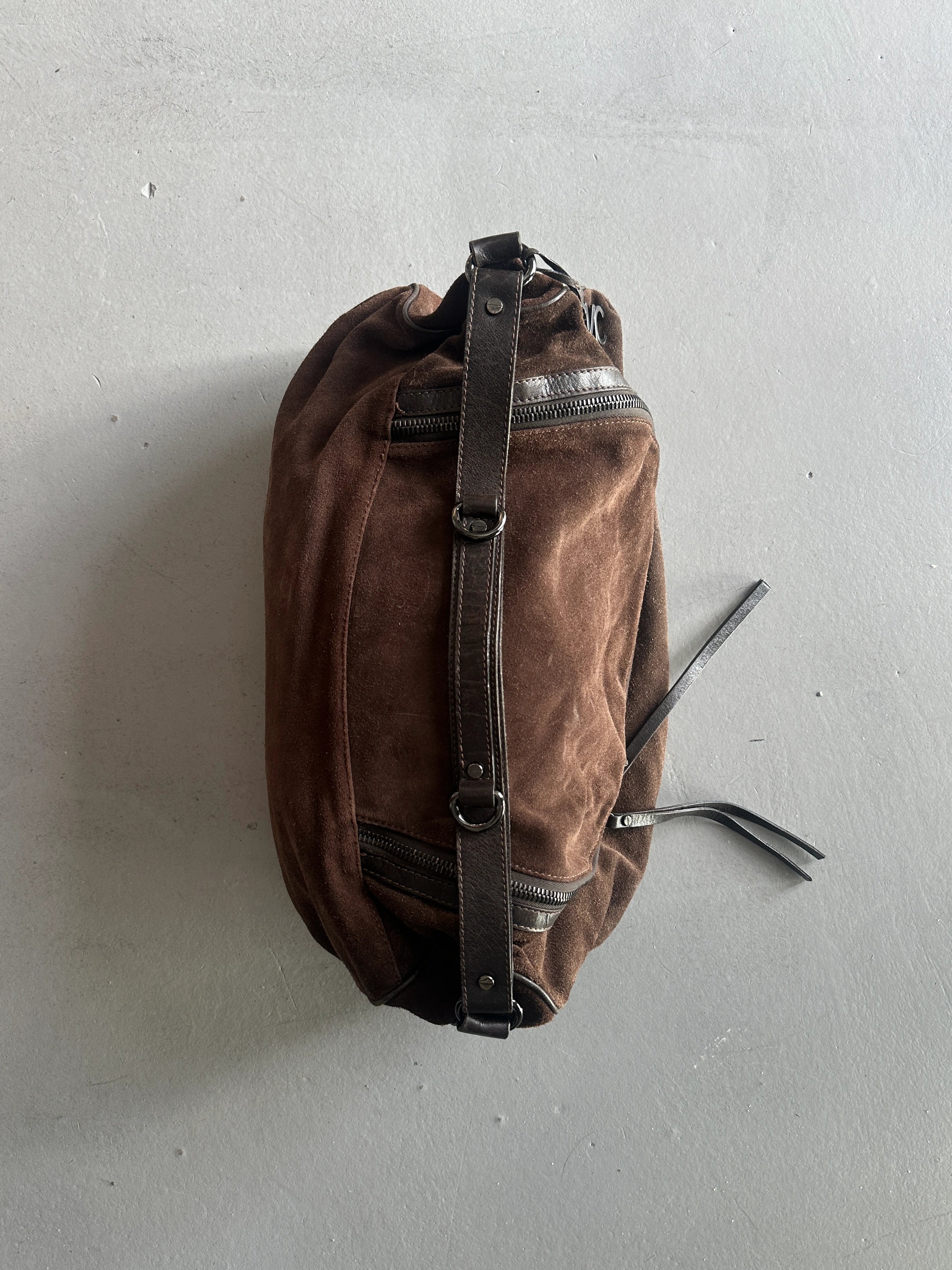 C'N'C COSTUME NATIONAL - F/W 2010 SUEDE LARGE HOBO BAG