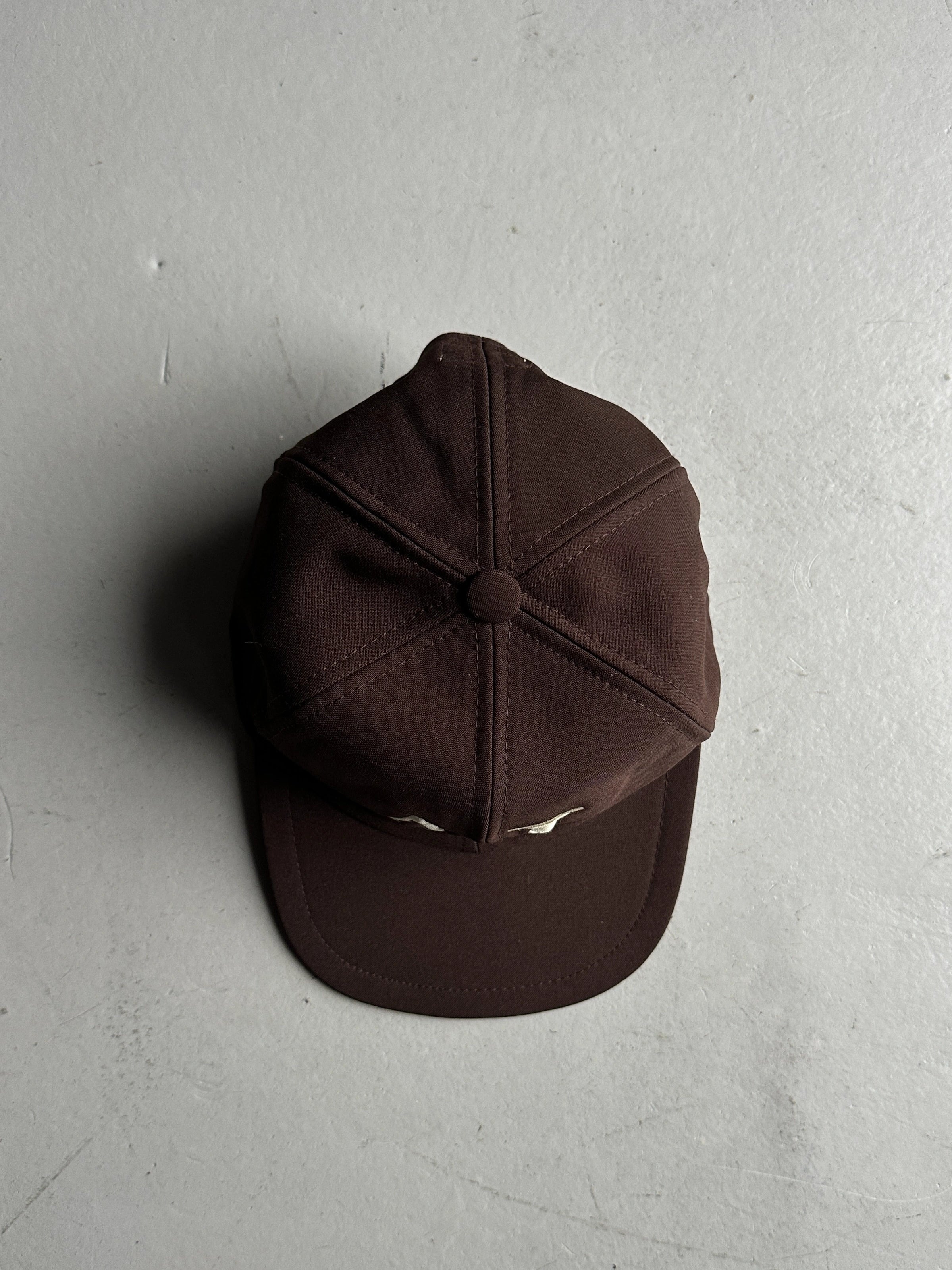 ARMANI JEANS - F/W 1997 EMBROIDERED LOGO FRONT CAP