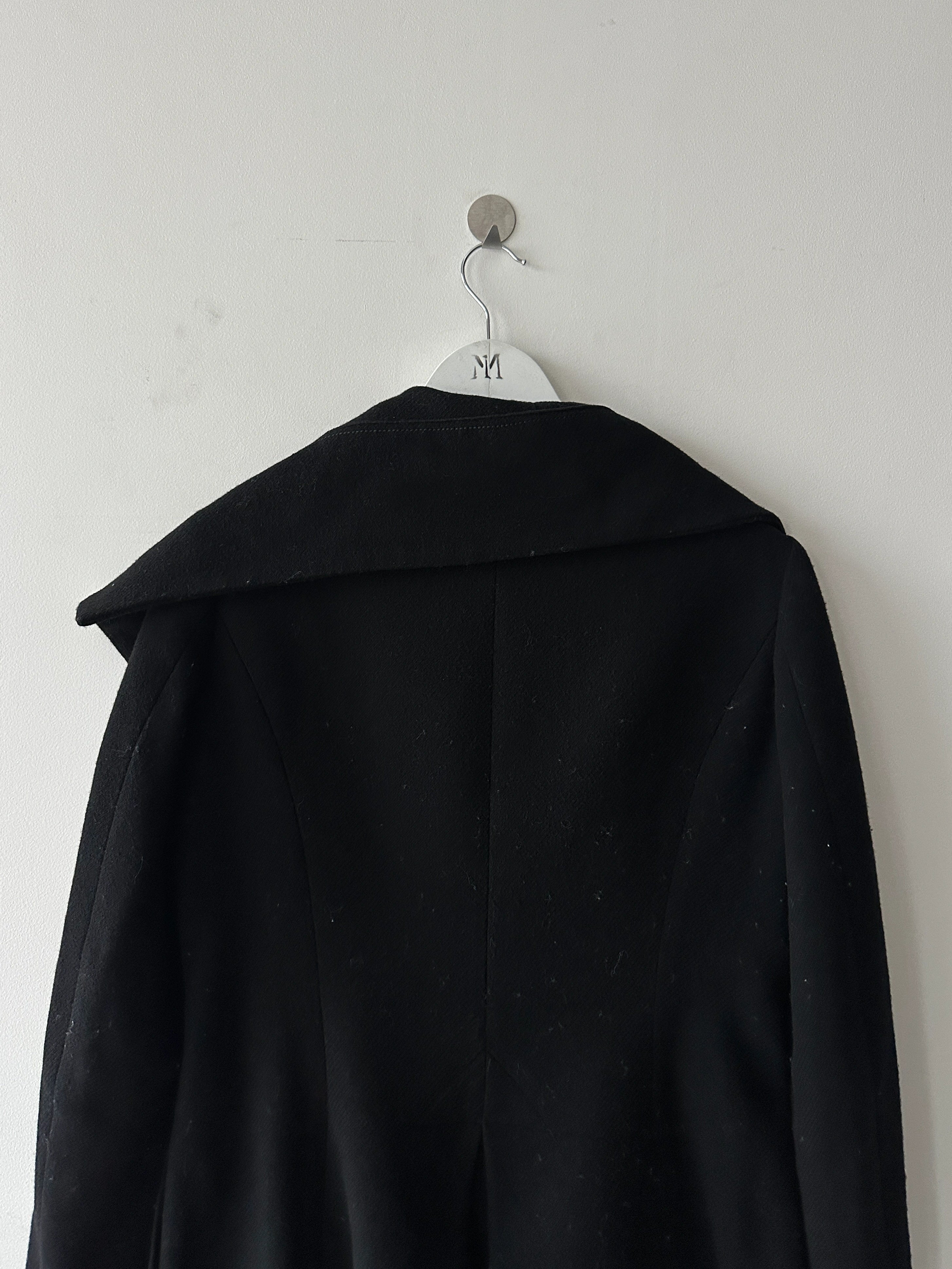 MARITHÉ + FRANÇOIS GIRBAUD - F/W 2009 RUCHED FRONT WOOL JACKET WITH CORSET INNER LAYER