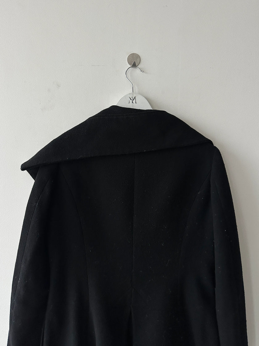 MARITHÉ + FRANÇOIS GIRBAUD - F/W 2009 RUCHED FRONT WOOL JACKET WITH CORSET INNER LAYER