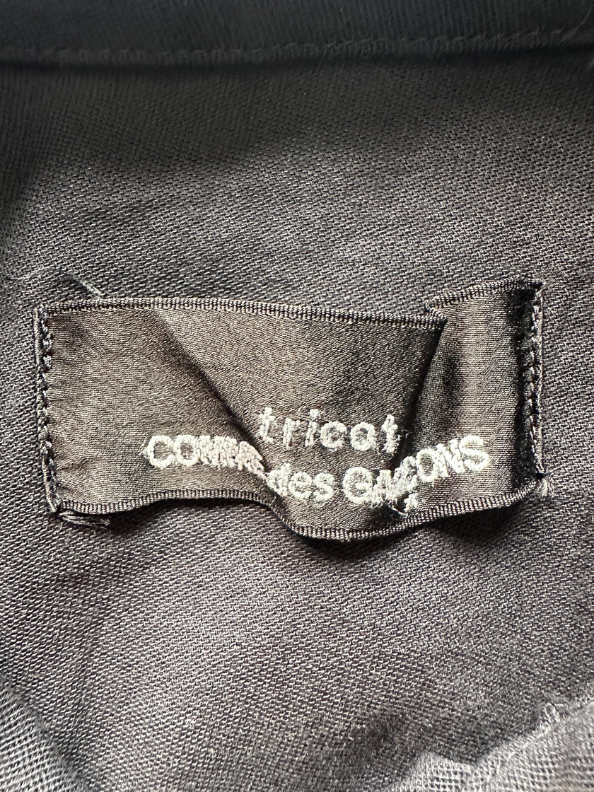 COMME DES GARÇONS TRICOT - 2000s COLLARED MAXI DRESS