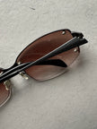 KATHARINE HAMNETT  - 1990s RIMLESS SUNGLASSES WITH EXPOSED BOLTS