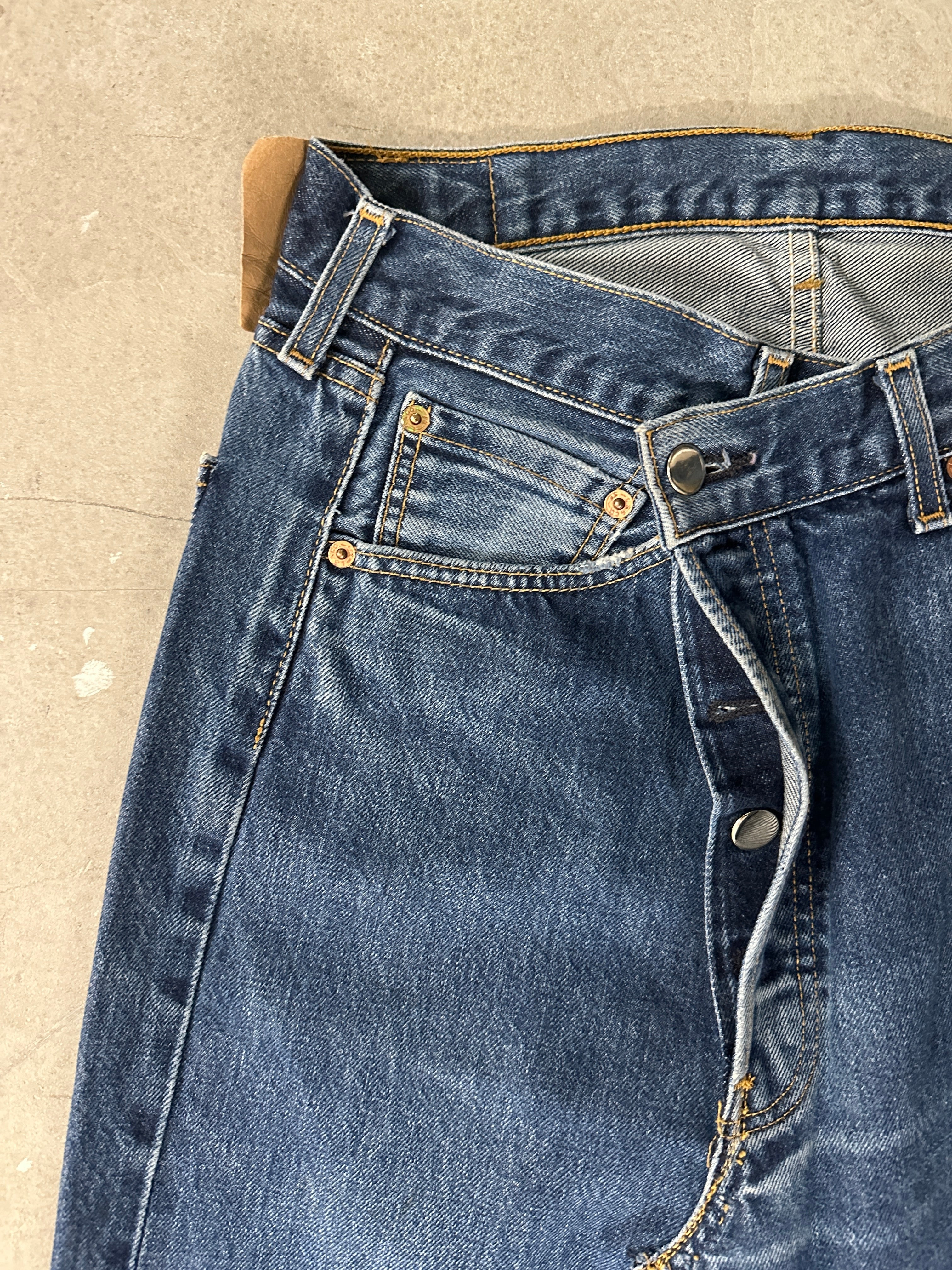 REWORKED - HIGHWAIST DENIM SKIRT