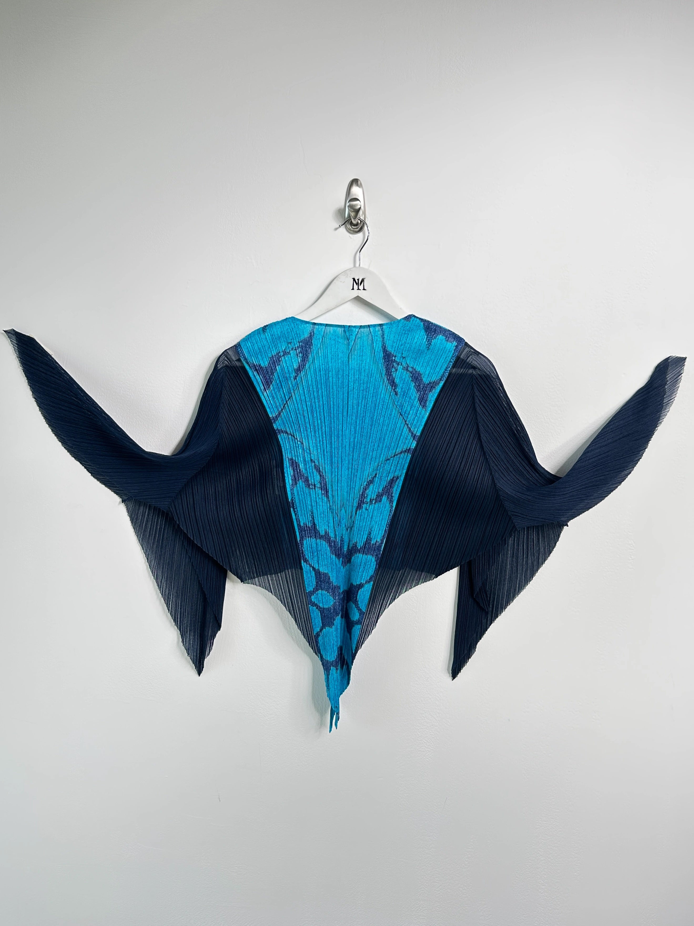 ISSEY MIYAKE PLEATS PLEASE - F/W 2013 CROPPED BUTTERFLY ZIPPED BOLERO
