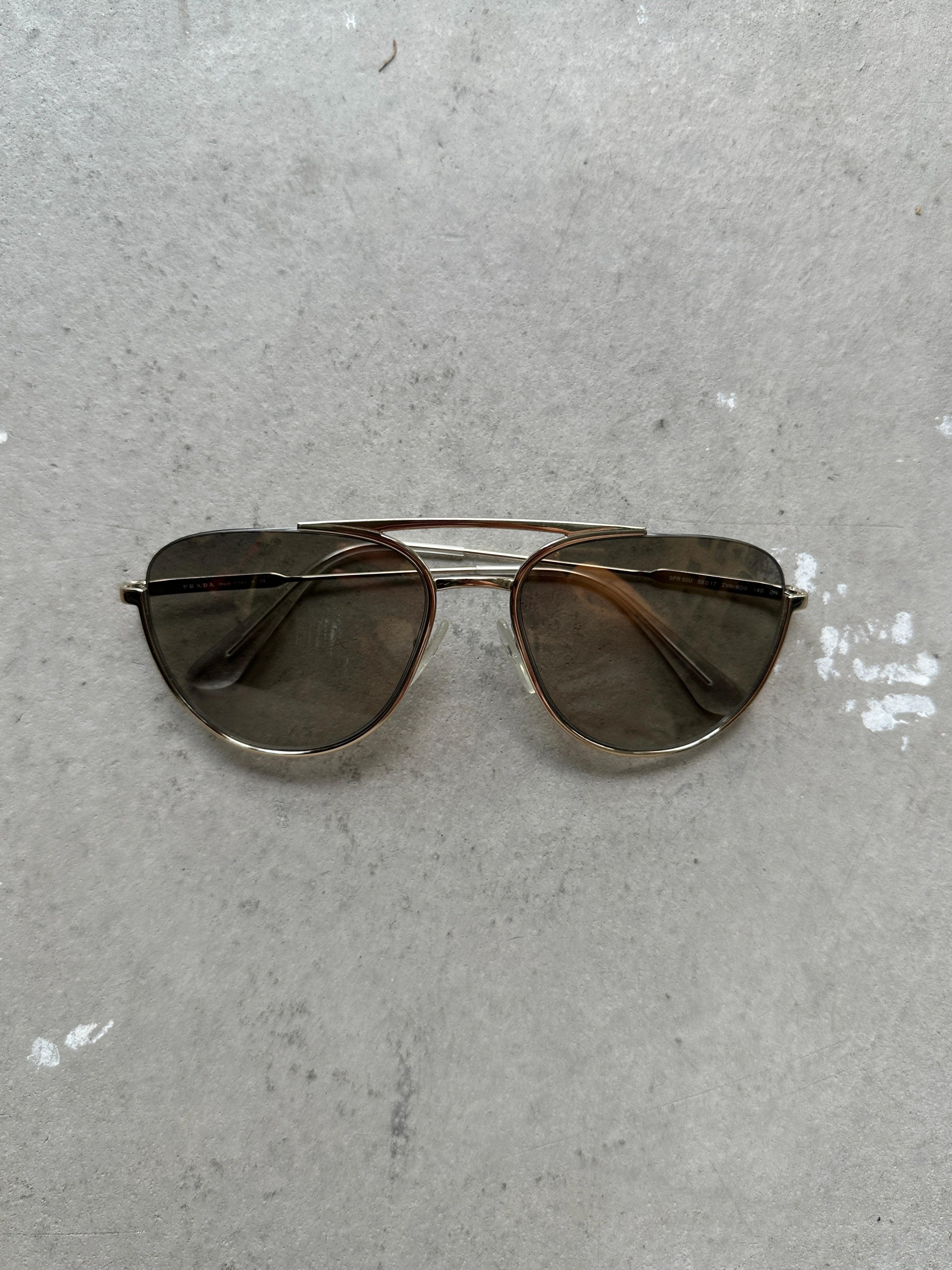 PRADA - 2000s RIMLESS SUNGLASSES