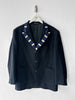 YOHJI YAMAMOTO - A/W 1989 OVERSIZED BLAZER WITH STRIPED LAPELS