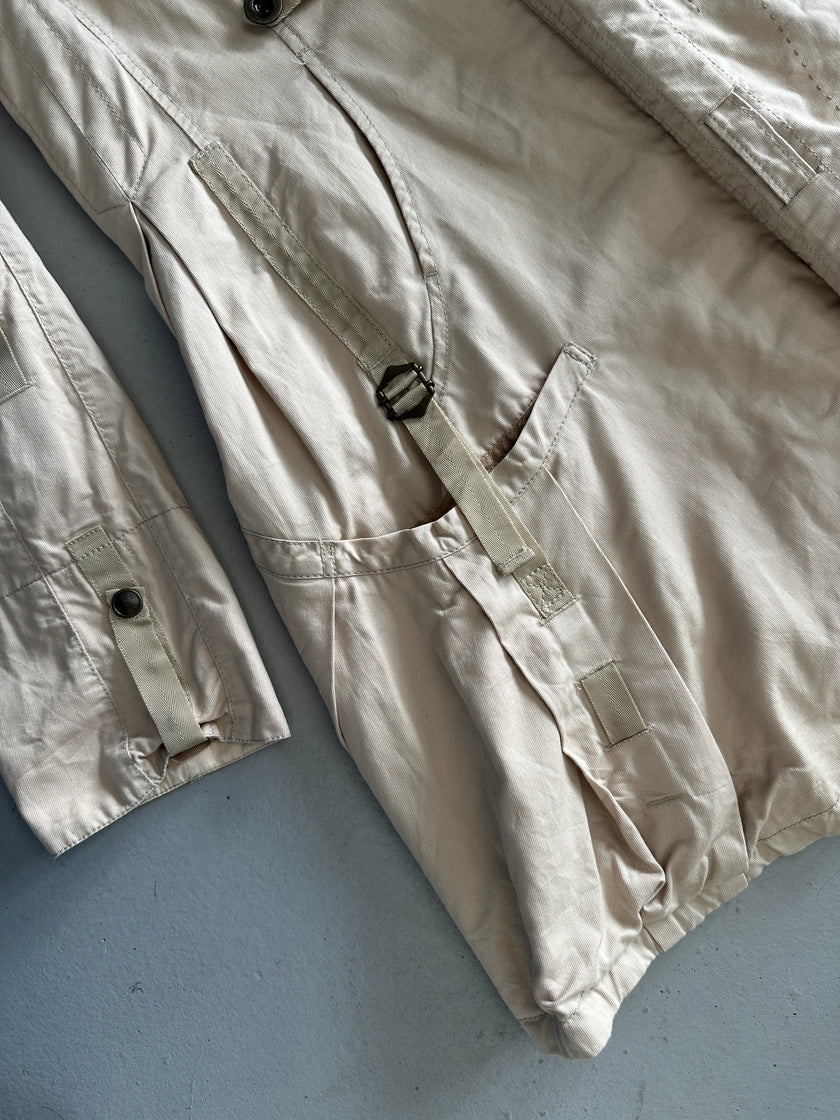 MARITHÉ + FRANÇOIS GIRBAUD - F/W 2008 RUCHED FRONT ADJUSTABLE JACKET