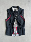 1990s LAYERED CORSET VEST TOP